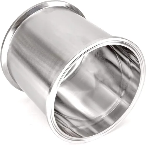 Vista 6 de HFS (R) 1,5 "Sanitaria Tri Clamp Spool 2" Longitud Acero inoxidable 304 Tubería redonda
