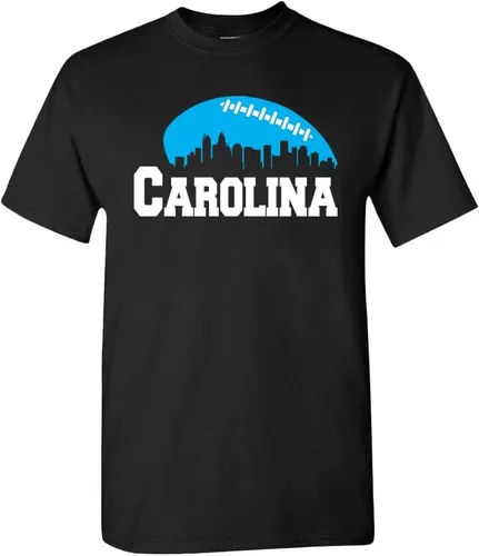 Vista 35 de Xtreme Apparrel City Skyline - Camiseta de hombre para los aficionados al fútbol americano Pittsburgh - Camisa negra