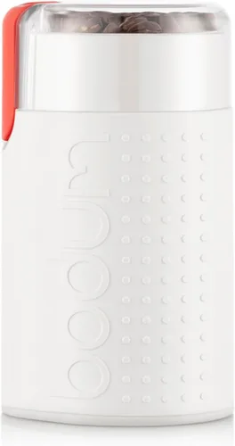 Vista 10 de Bodum C-Mill - Molinillo eléctrico para café y especias, hoja de acero inoxidable, color blanco