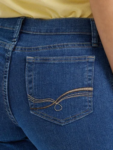Vista 4 de Riders by Lee Indigo Jeans rectos de corte clásico para mujer