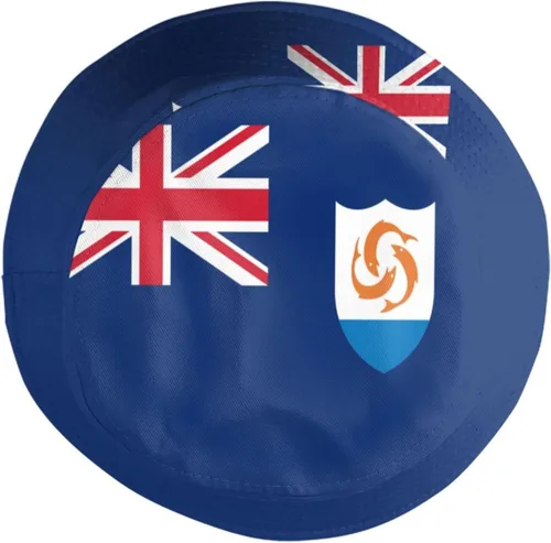 Vista 4 de Lindos sombreros de pescador de bandera plegable patriótico a la moda, gorra de pescador para viajes de verano al aire libre para adultos, mujeres