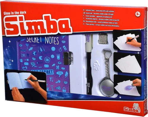 Vista 4 de Secret Notes - Juego de bolígrafo mágico y diario