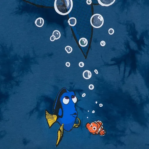 Vista 3 de Disney Pixar Buscando a Nemo Crystal Wash Camiseta para Niños - Sensorial Friendly M (78) Multicolor, Multi colorido