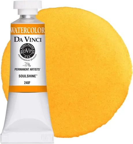 Vista 94 de DA VINCI PAINTS Pintura Acuarela Profesional para Artistas, Azul Cobalto, 15mL