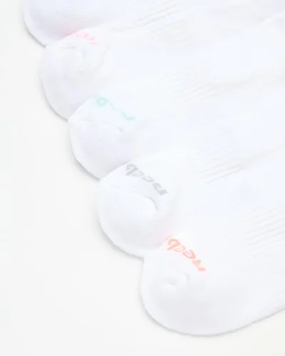 Vista 4 de Reebok Calcetines acolchados de corte bajo transpirables para mujer (12 unidades)