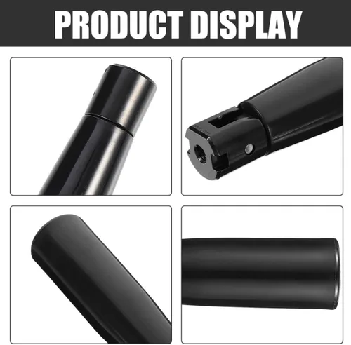 Vista 3 de Black Revolving Foldable M6 Screw Type Machine Handle for Operations