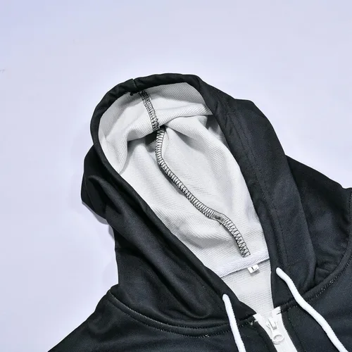 Vista 4 de EELHOE Hoodie Sweatshirts for Men Lightweight Novelty Long Sleeve Jersey with Hood Stylish Athletic Breathable Pullover
