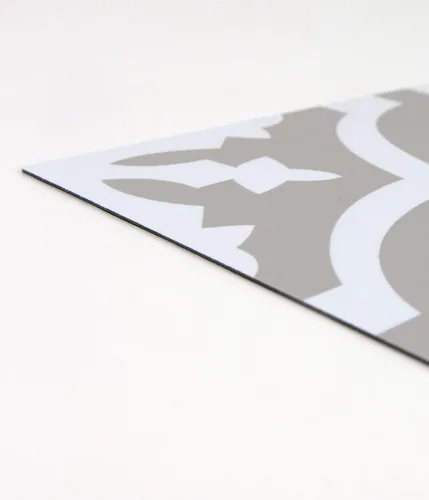 Vista 8 de FloorPops FP3895 Emilia - Azulejos autoadhesivos para suelo, neutros