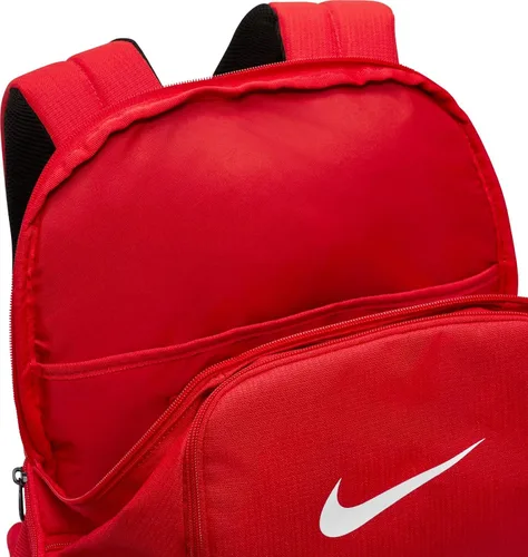 Vista 5 de Nike Brasilia 9.5 Mochila, Rojo universitarionegroblanco., Compacto