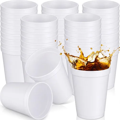 Vista 31 de Yungyan Paquete de 12 vasos de plástico reutilizables de 16 onzas, 4