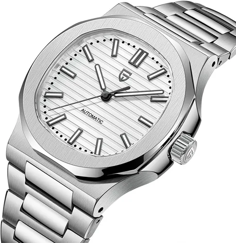Vista 2 de RollsTimi Pagani Design 2024 Automatic Men's Watch Stainless Steel Sapphire Crystal 40mm PP Men's Watch ST16 Automatic Men's Chronograph 1728