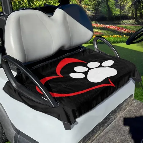 Vista 41 de Funda para asiento de carrito de golf, ligera, ajuste universal, accesorios para carrito de golf, fácil de instalar