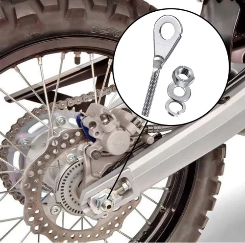 Vista 6 de 8 Tensor de cadena de 0.591 in 0.59 pulgadas, ajustador de eje de cadena, tensor de cadena apto para 196cc 6.5HP Massimo MB200 Baja Warrior MB165
