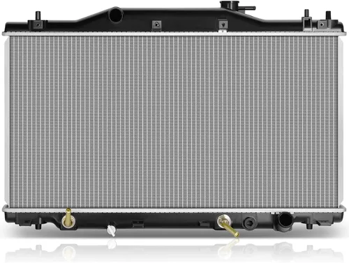 Vista 109 de SCITOO Conjunto de radiador de aluminio refrigerante del motor para 1986-1994 para Nissan D21 2.4L 3.0L 1987 para Nissan para Pathfinder 2.4L