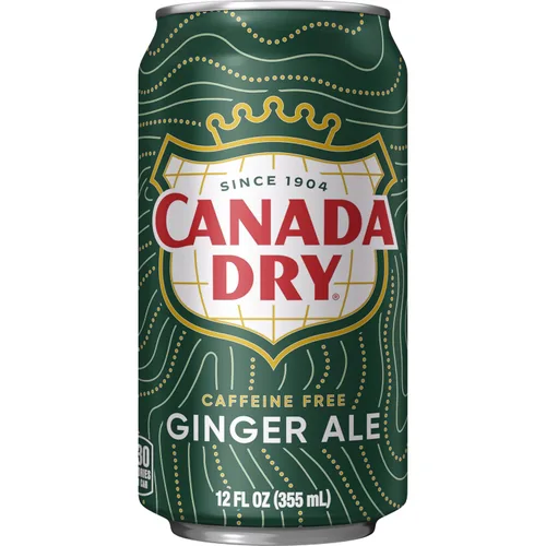 Vista 9 de Canada Dry Ginger Ale Soda, latas de 12 onzas líquidas, paquete de 12