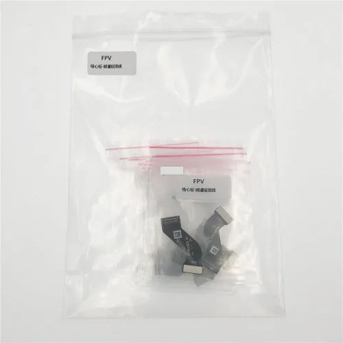 Vista 6 de [Piezas para drones] 1 unidad de cable plano flexible genuino placa de conexión a placa de canal para DJI FPV Drone accesorio [fácil instalación]