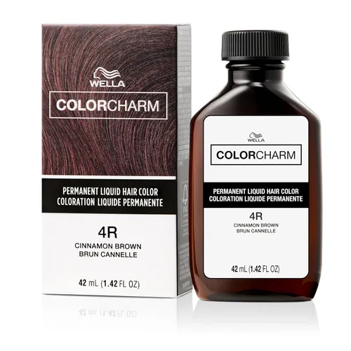 Vista 12 de WELLA Color Charm - Tinte líquido permanente para el cabello para cobertura de canas, color marrón