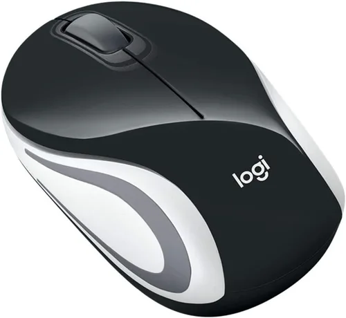 Vista 5 de Logitech Ratón Inalámbrico Mini M187 Ultraportátil, Seguimiento Óptico 1000 DPI, 3 Botones, PC/Mac/Laptop - Azul Palacio Blossom