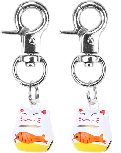 Vista 20 de EXPAWLORER Cat Bell - Accesorios para collar de mascotas, campanas para Azul