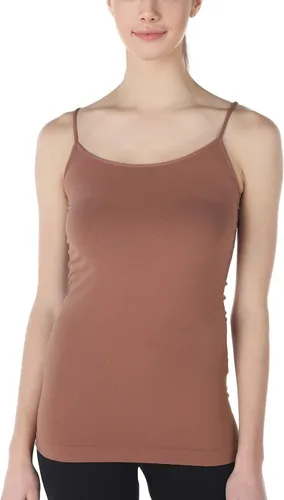 Vista 21 de NIKIBIKI Camisola básica sin costuras para mujer, fabricada en Estados Unidos, talla única