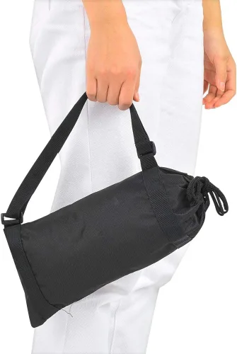 Vista 6 de Pomya Bolsa de trípode portátil para cámara, estuche de transporte Oxford para fotografía trípode y micrófono monopié, con diseño plegable para un