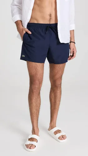Vista 46 de Lacoste Bañador de secado rápido para hombre de 5.5 pulgadas