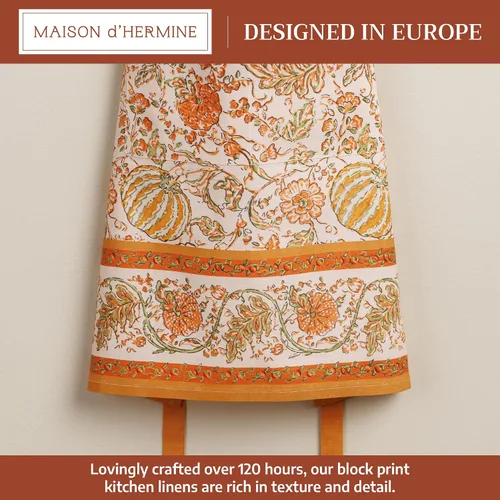 Vista 470 de Maison d' Hermine Delantales para mujer con bolsillo, 100% algodón (27.50 x 31.50 pulgadas)