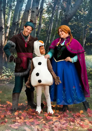 Vista 3 de Disfraz de Olaf de Frozen de Disney en tallas grandes