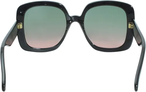 Vista 4 de Gafas de sol Gucci GG 0713 S-002 negroverde negro verde y negro