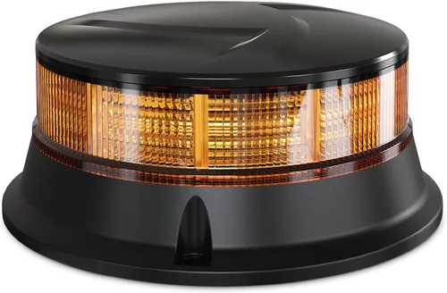 Vista 14 de Agrieyes Clase I Gran Luz de Baliza LED de 6.6 Pulgadas, 80W, Luces de Advertencia y Precaución Automáticas Sensibles a la Luz, Luces Ámbar2