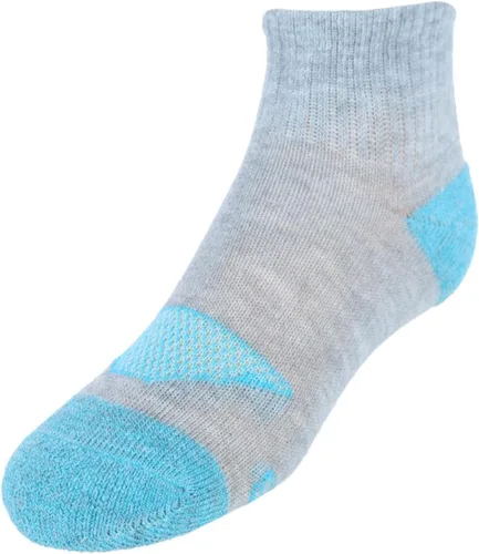 Vista 4 de Hanes Calcetines cómodos y frescos para niñas, paquete de 12 pares de calcetines con forro de moda