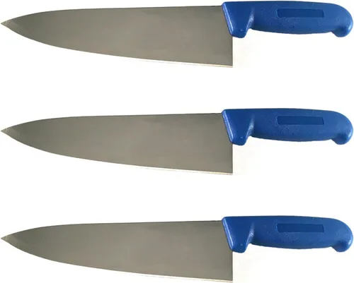 Vista 16 de Cuchillo de chef de 8 pulgadas, elige tu color, cubiertos de cocina comercial afilados de afeitar, cuchillos de cocina (verde)