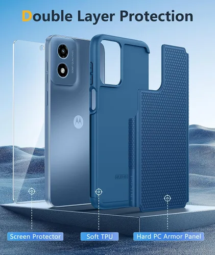 Vista 117 de FNTCASE Funda para iPhone 17 Pro: Fundas delgadas translúcidas de color azul claro compatibles con MagSafe, protección completa de la cámara