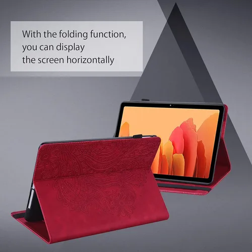 Vista 20 de ALILANG Funda para Xiaomi Redmi Pad de 10.61 pulgadas 2022 con lápiz capacitivo, múltiples ángulos de visión con soporte de piel sintética