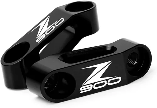 Vista 10 de Manillar Grip End Para Z900 Todo El Año Motocicleta CNC Aluminio Manillar Bar Extremos Enchufe Balance Pad Z 900 Accesorios Color Negro
