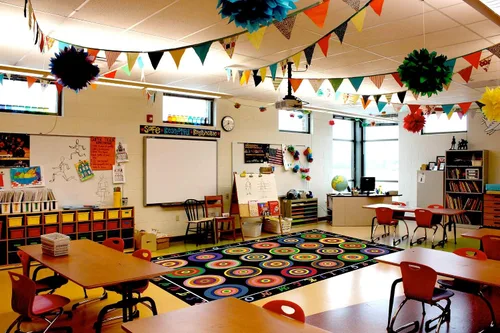 Vista 5 de HUAHOO Alfombra pequeña para aula, alfombra negra para educación preescolar primaria, alfombra para habitación de niños con respaldo antideslizante