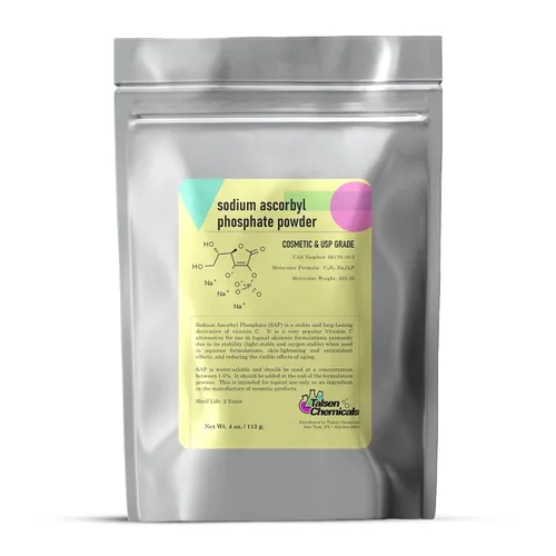 Vista 11 de Polvo SAP de fosfato de ascorbilo de sodio – Derivado estable de vitamina C, antioxidante para el cuidado de la piel DIY (1 onza/0.99 oz)