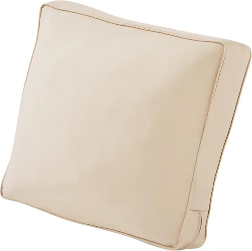 Vista 17 de Classic Accessories Montlake FadeSafe FadeSafe - Cojín de respaldo para silla de patio, 19 x 20 x 4 pulgadas, color gris jaspeado
