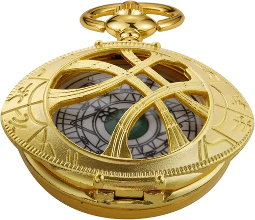 Vista 19 de Men's Pocket Watch, Arabic Digital Dial Pocket Watches with Chain CF104