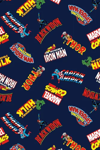 Vista 3 de Marvel Comics - Pantalones de pijama para hombre, diseño de Captian America, Hulk, Thor, Spider-Man, con logotipos, para dormir