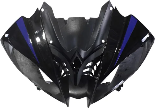 Vista 4 de Shark Attack - Kit completo de carenado de plástico ABS azul plateado compatible con Yamaha YZF-600 R6 2008 2009 2010 2011 2012 2013 2014 2015 2016