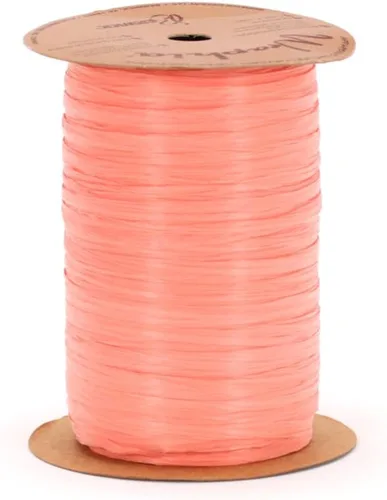 Vista 45 de Berwick Offray Cinta de rafia mate de 1/4" de ancho, verde manzana, 100 yardas, 0.276 in