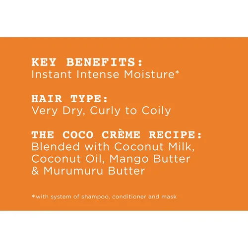 Vista 3 de Mantequilla humectante para cabello rizado muy seco Carol's Daughter Coco Creme, con aceite de coco y mantequilla de mango, sin parabenos y sin