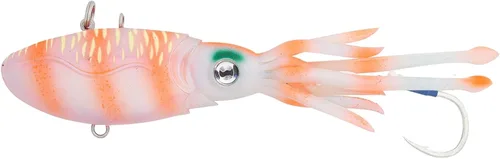 Vista 45 de Nomad Design Señuelo de pesca vibratorio patentado original de Squidtrex – Señuelo de plástico suave TPE con aroma añadido para agua salada