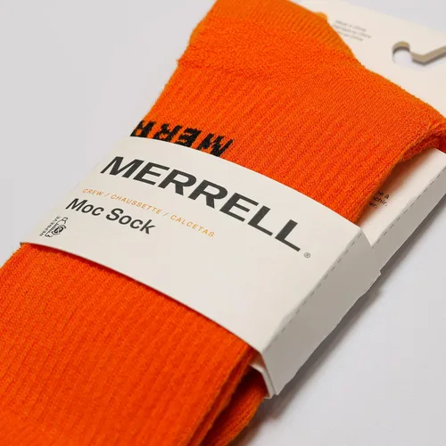Vista 4 de Merrell Men's and Women's Hydro Moc Crew Socks-1 Pair Pack-Breathable Mesh Zones and Friction Reducing Comfort