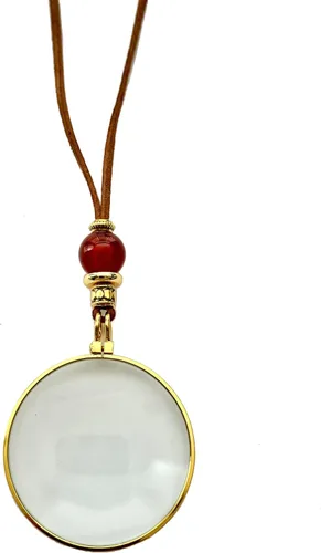 Vista 18 de by Wendra Collar con aumento, elementos naturales para aumentar la visión y la energía. ¡Deja tus lentes de lectura en casa! La Loupe