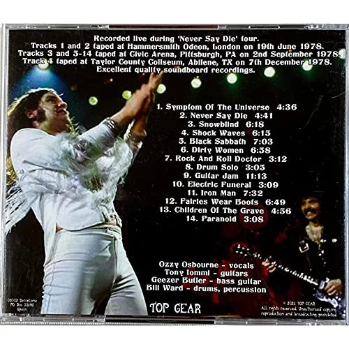 Vista 2 de Never Say Die Tour 1978