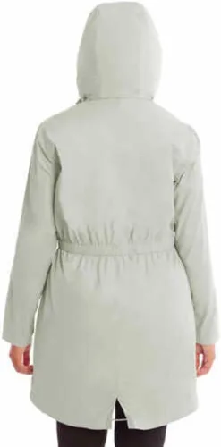 Vista 3 de Kirkland Signature - Chaqueta ligera con capucha para mujer (menta, talla L), Menta