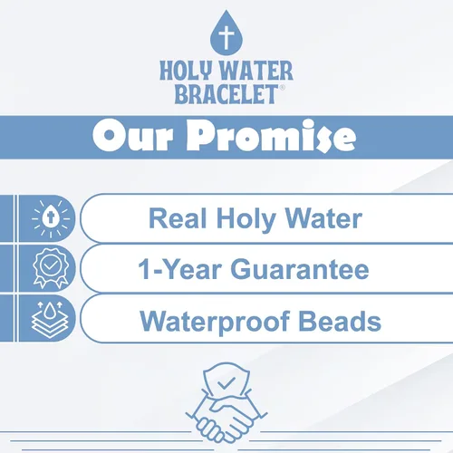 Vista 7 de Pulsera Elástica Holy Water Para Mujeres