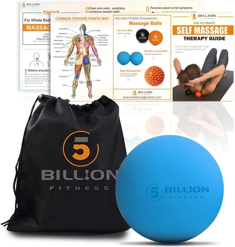 Vista 8 de Pelotas de lacrosse de masaje para liberación miofascial, bola de masaje de maní, pelota de movilidad para terapia física, herramienta de masaje